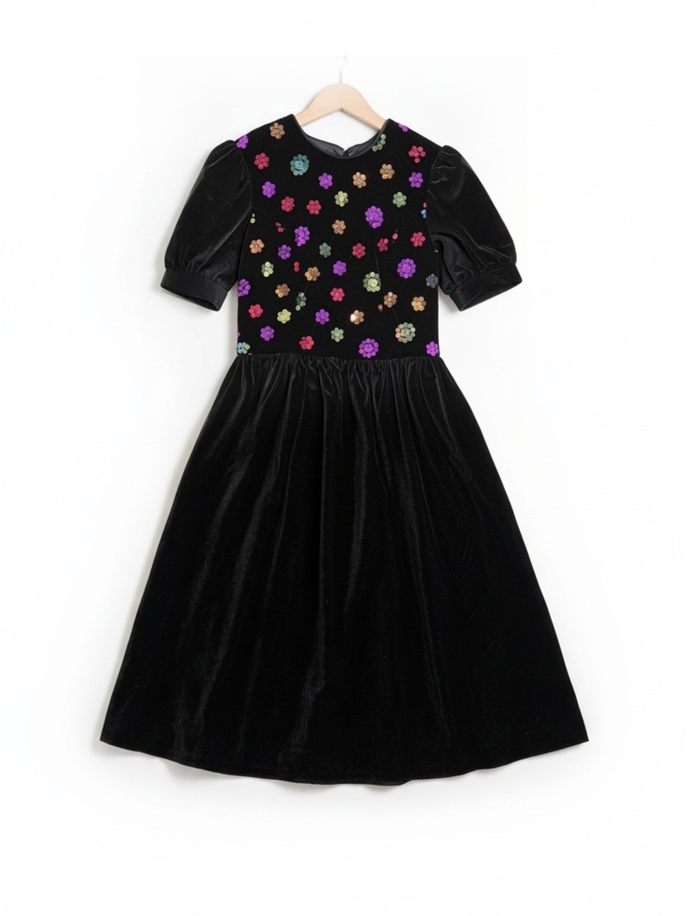 Jessica McClintock Vintage Girl’s Dress in Black - sz 10